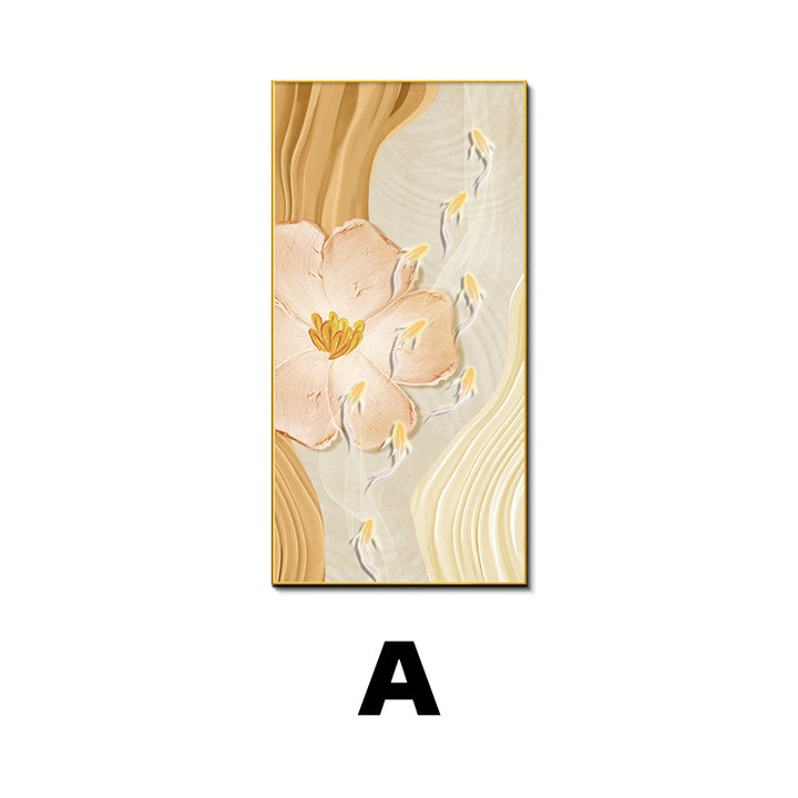 Floral Relief Wall Art