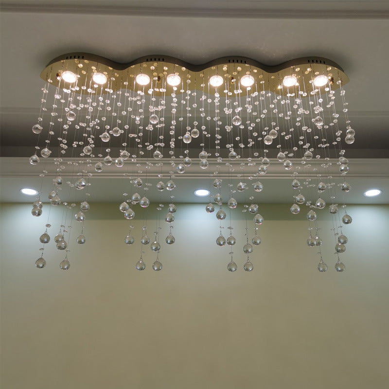 Crystal Drop Ceiling Light