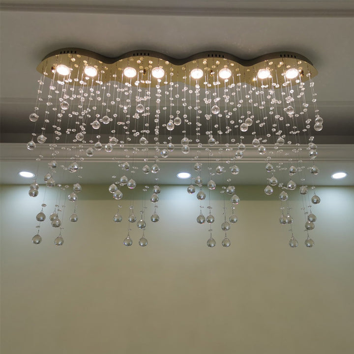 Crystal Drop Ceiling Light