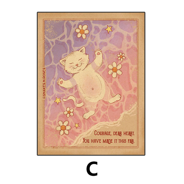 Cute Cat-Inspired Framed Wall Art