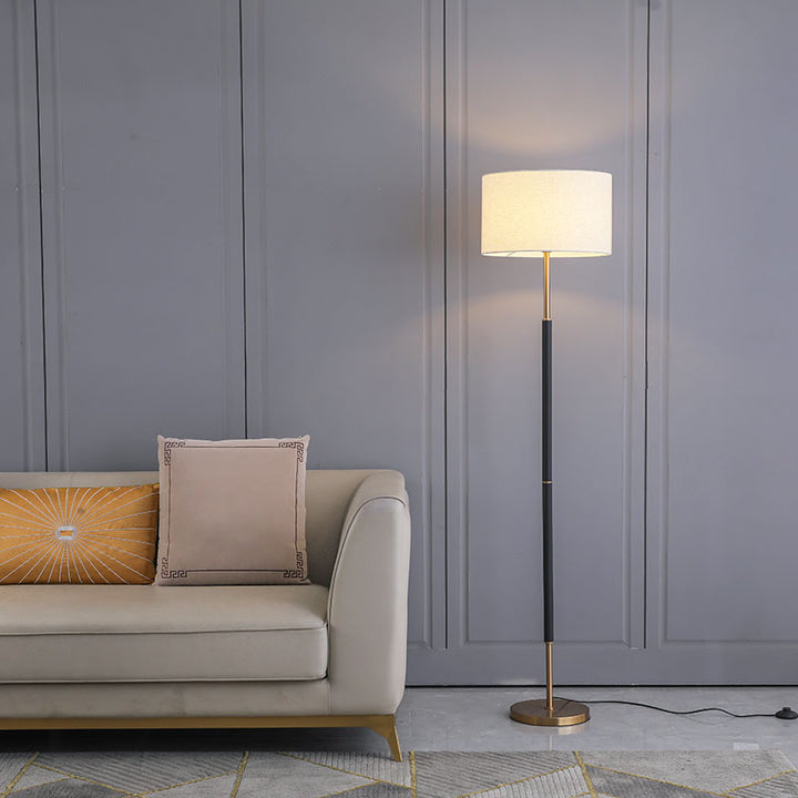 Slim modern floor lamp