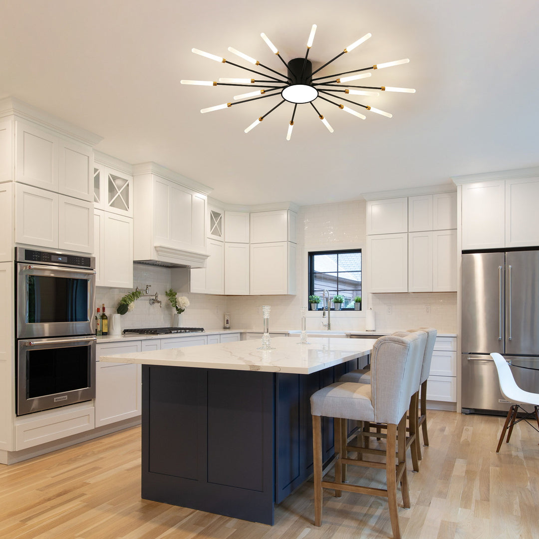 Star Explosion Ceiling Light