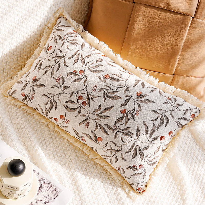 Decorative Botanical Accent Pillow