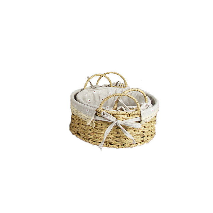 Handcrafted Woven Storage Basket