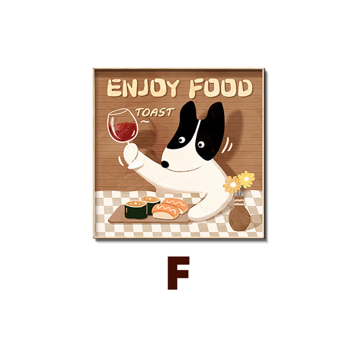 Cat-Themed Wall Art Print