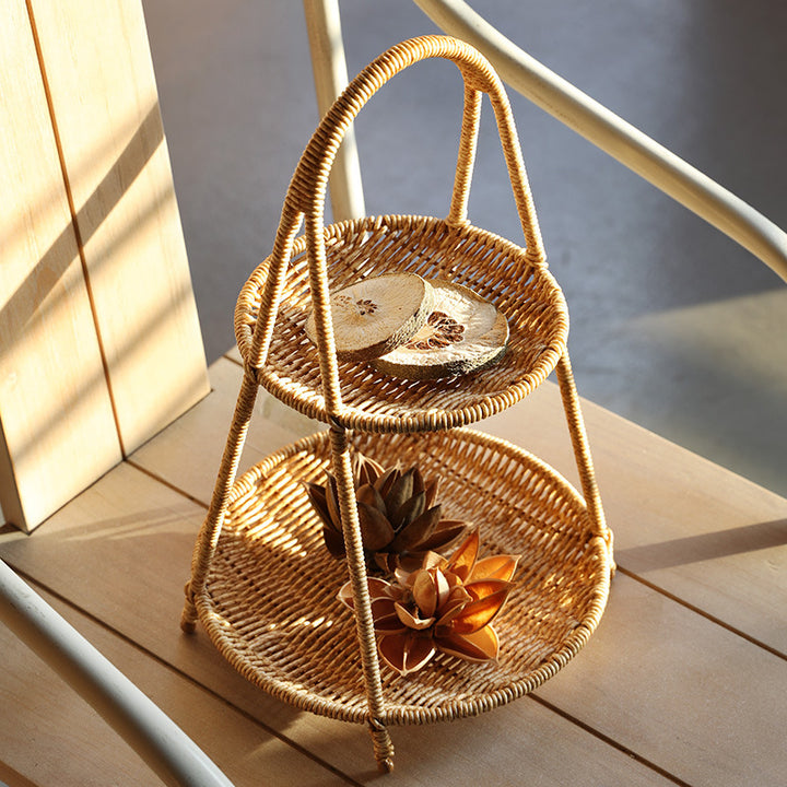 Elegant Handmade Willow Basket