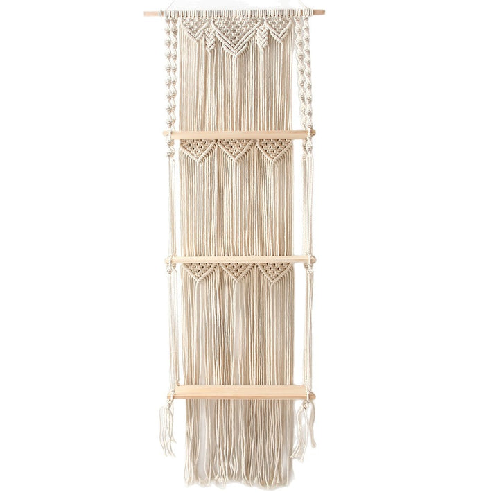 Decorative Macrame Wall Hanging Shelf