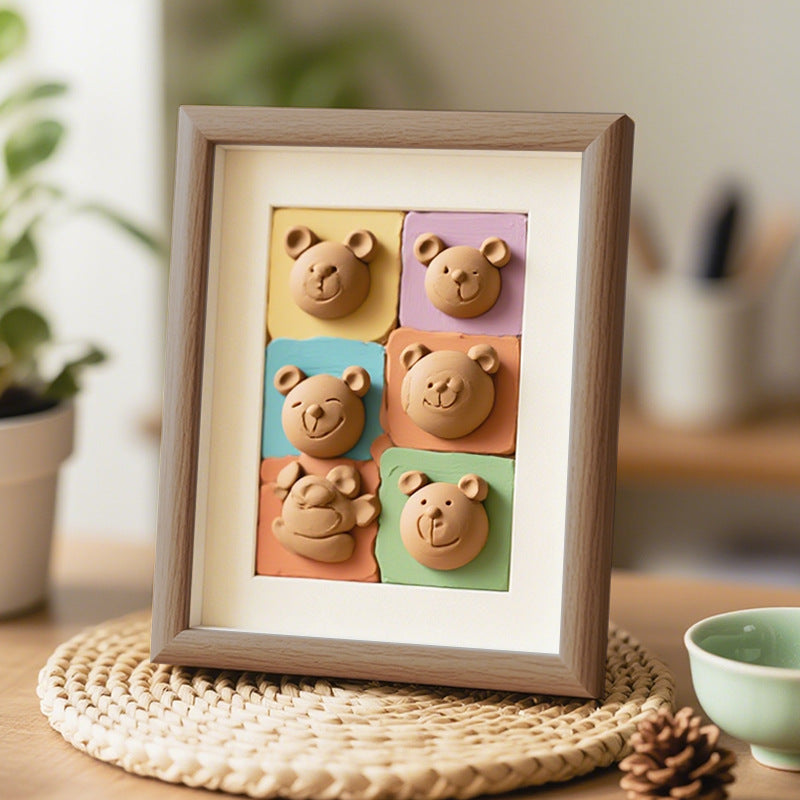 3D Bear Wall Art