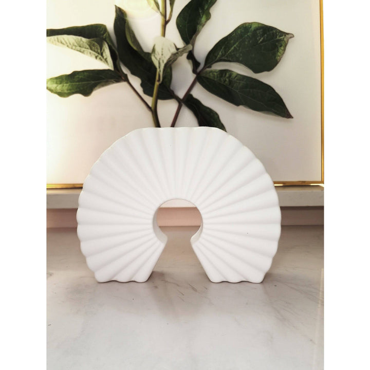 Decorative Fan-Shaped Sculpture