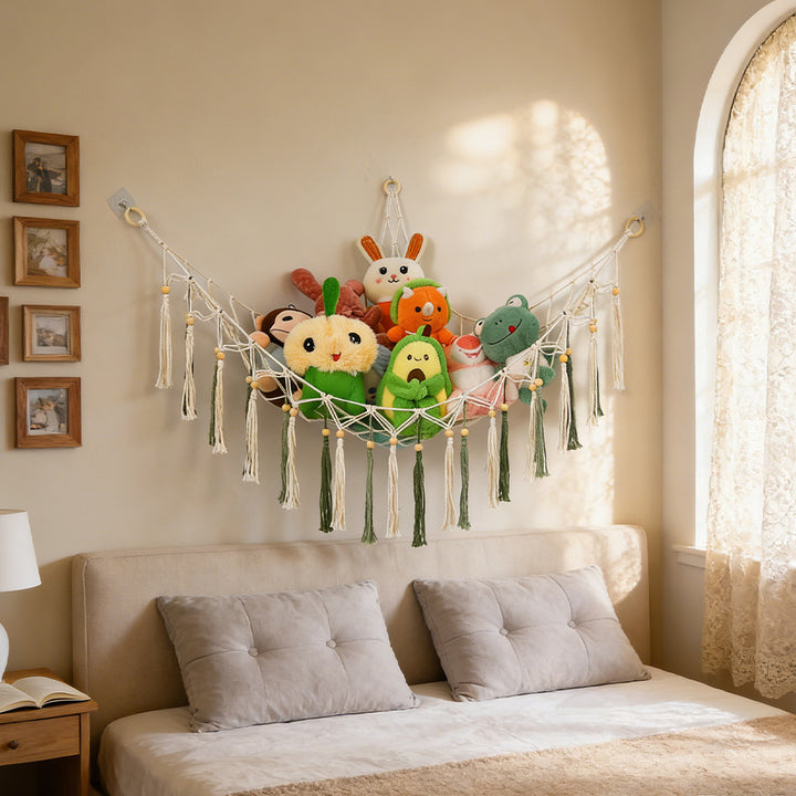 Cozy toy hammock