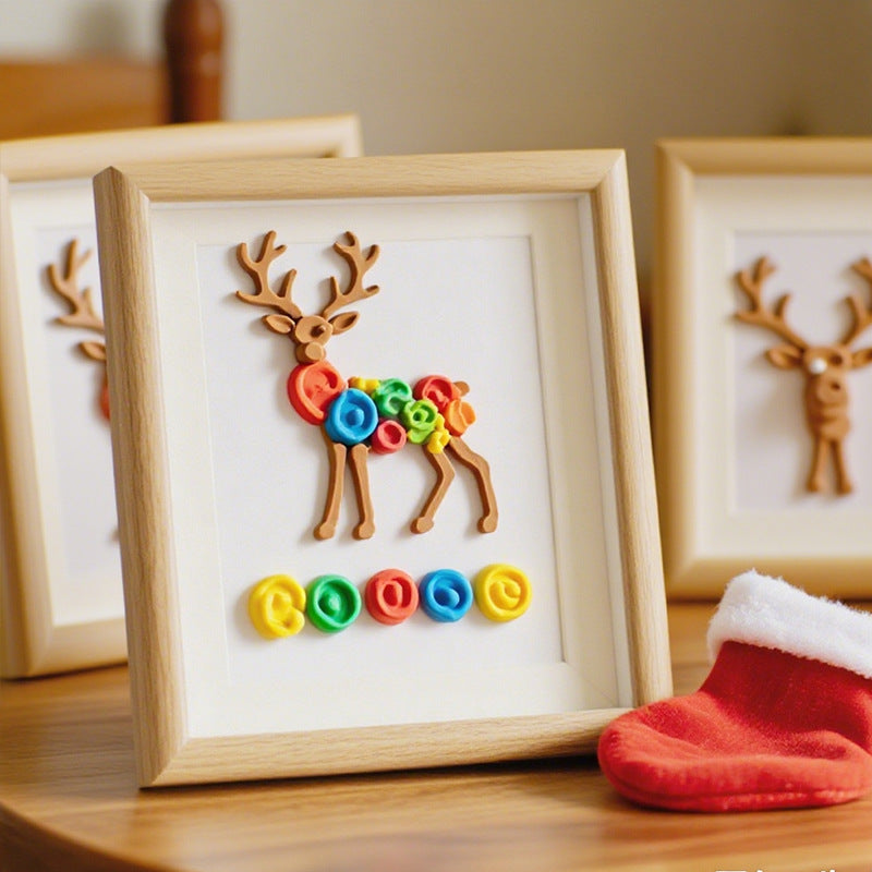Whimsical Reindeer Wall Art