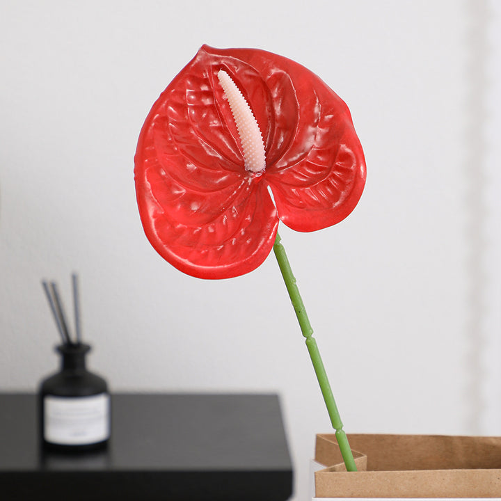 Elegant artificial orchid with delicate flowers