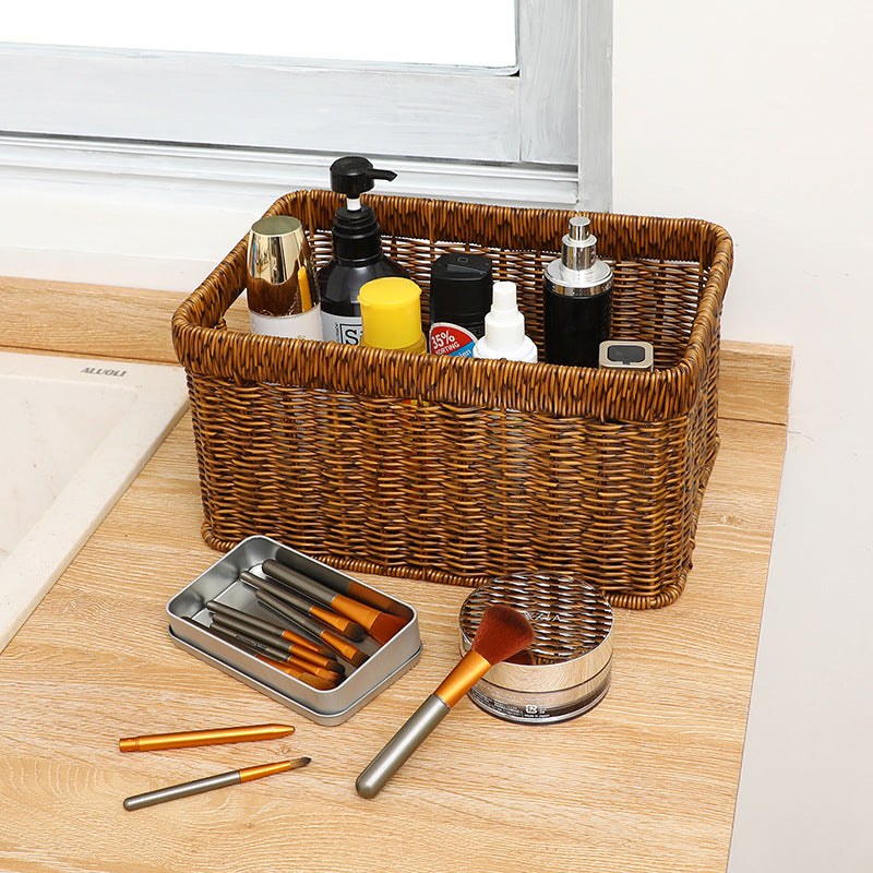 Handwoven Rustic Storage Basket