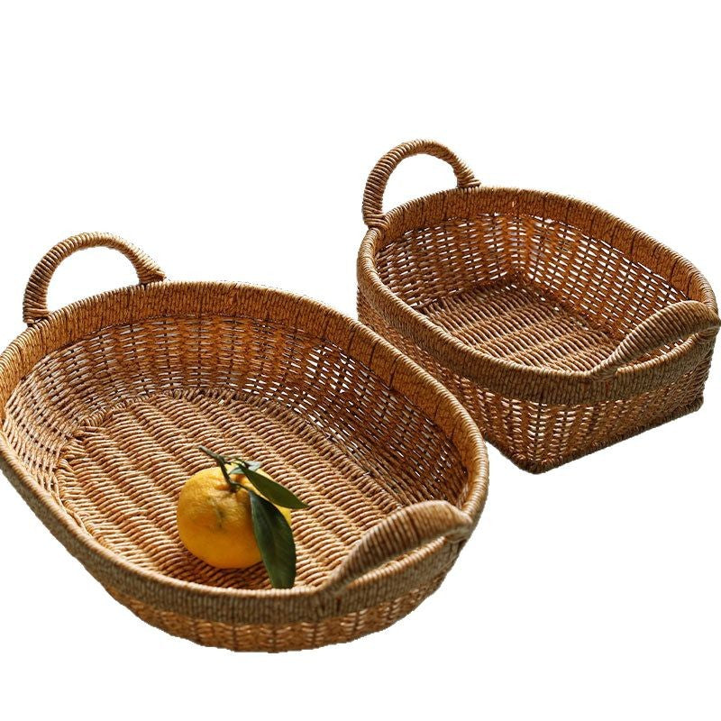 Handcrafted Decorative Woven Storage Basket