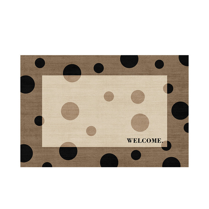 Contemporary Welcome Mat for Home Entryway