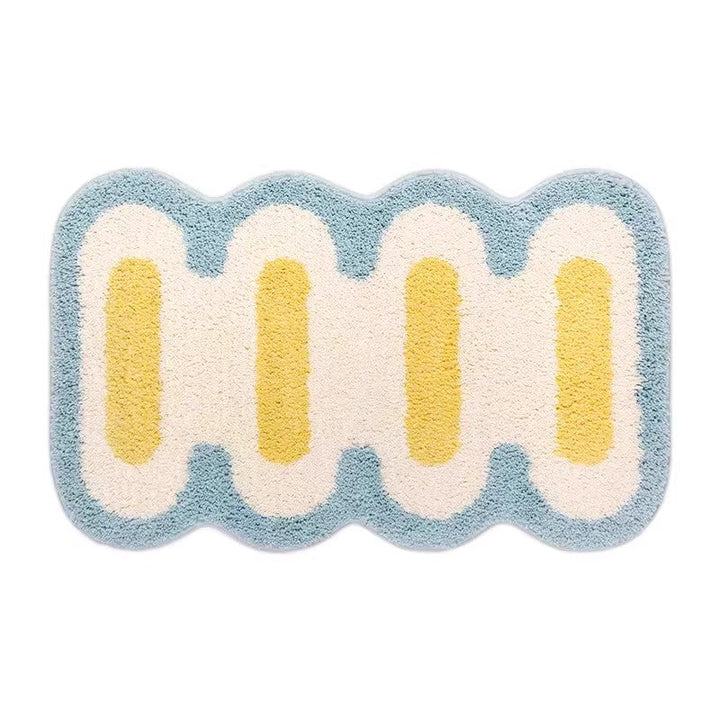 Coastal Starfish Themed Bath Mat