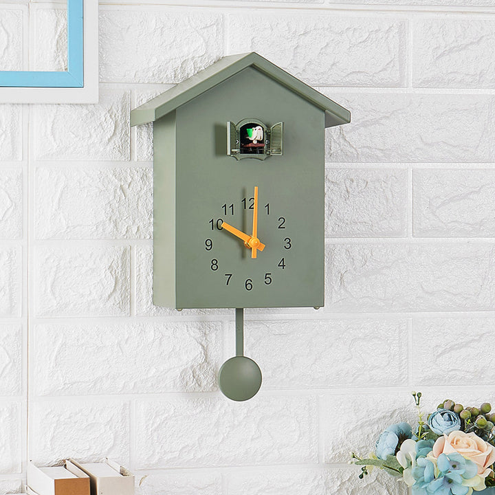 Cuckoo clock in creative house design