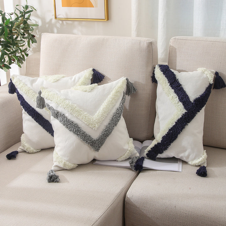 Decorative Textured Accent Pillow
