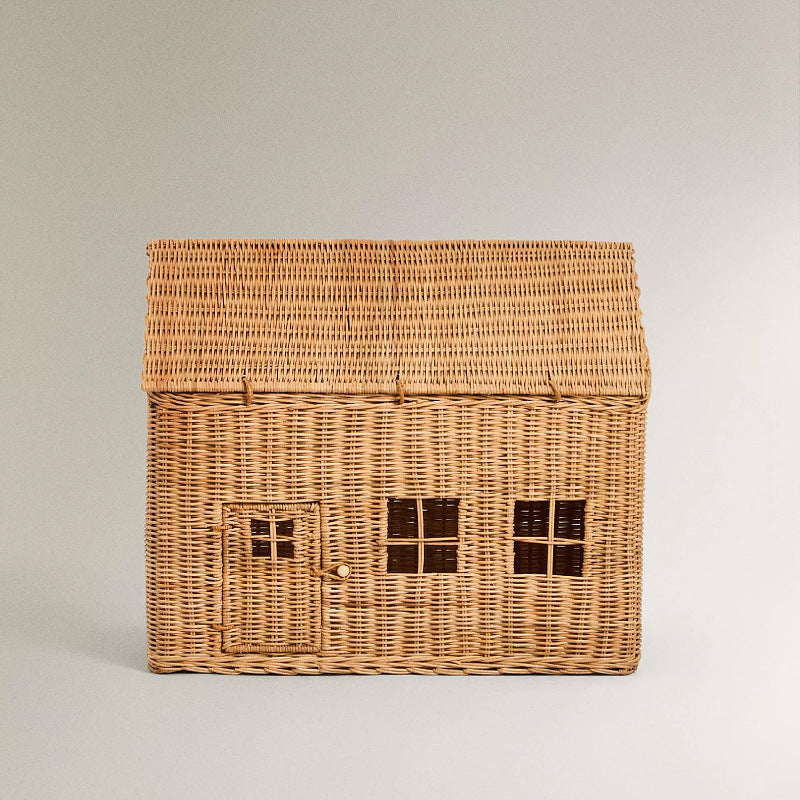 Creative storage basket in house design