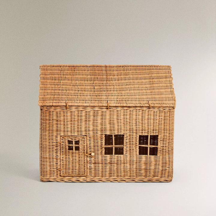 Creative storage basket in house design