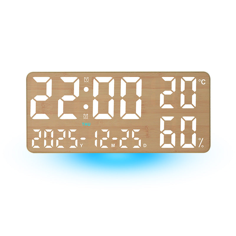 Digital Thermo-Hygrometer Alarm Clock