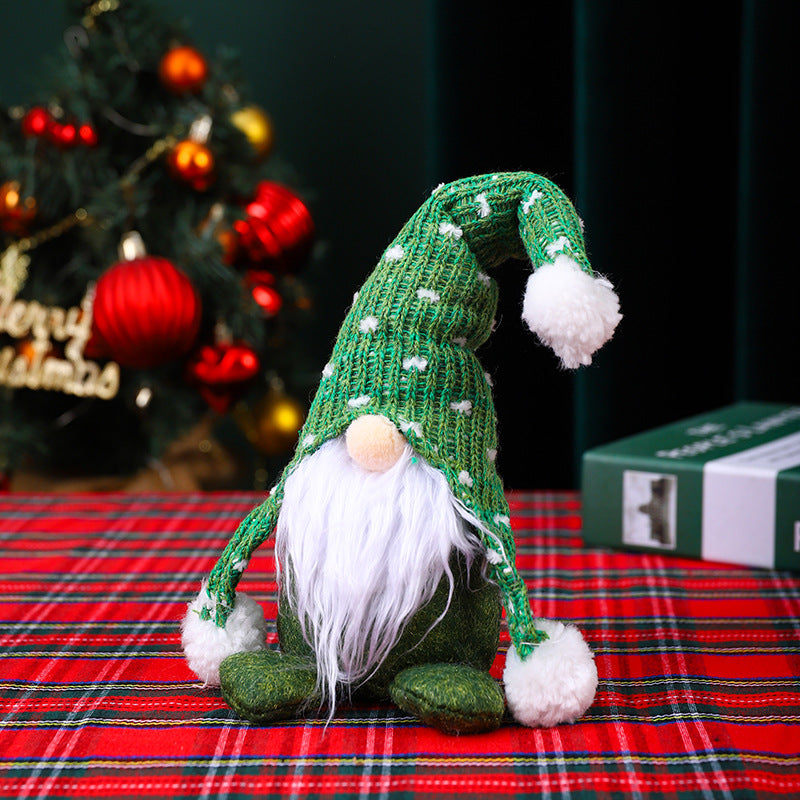 Decorative Christmas gnome figure