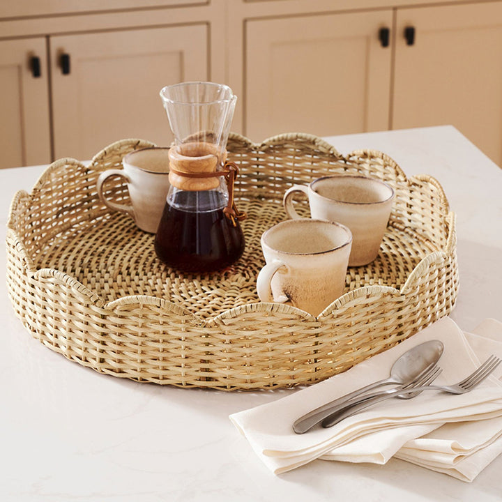 Decorative and functional storage basket