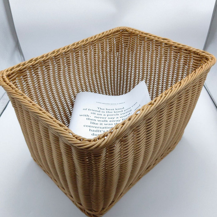 Woven Laundry Basket