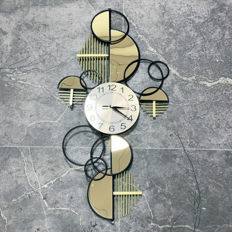 Modern Geometric Wall Clock
