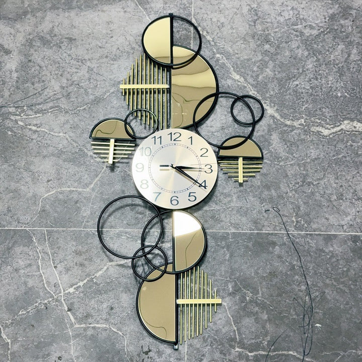 Modern Geometric Wall Clock