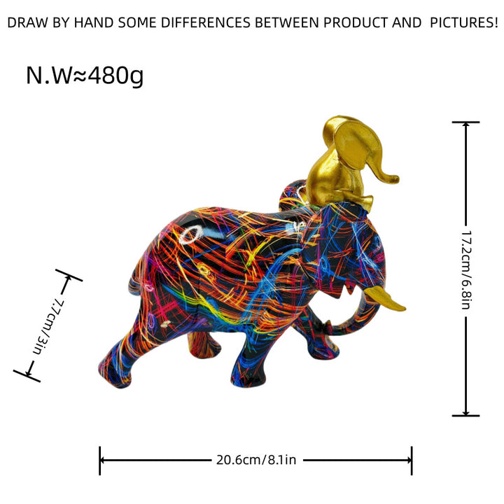 Decorative Elephant Figurine