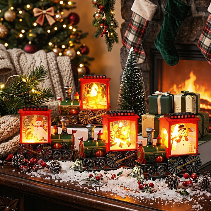 Christmas LED Pull Lantern