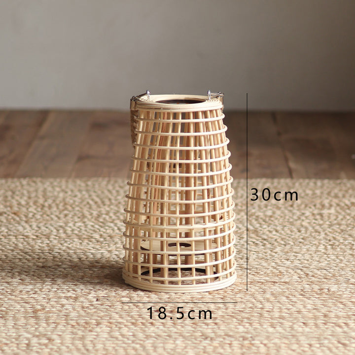 High-quality basket lamp in natural design