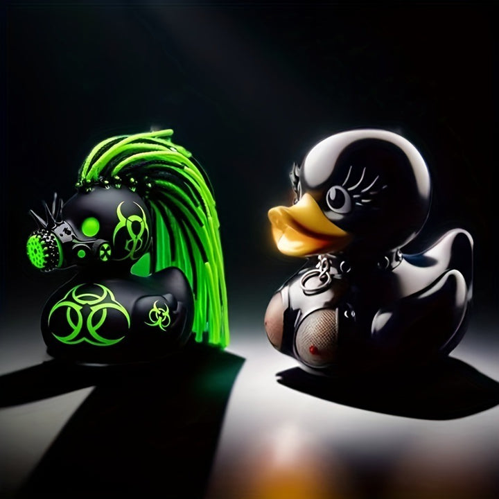 Deko Rubber Duck with Mohawk