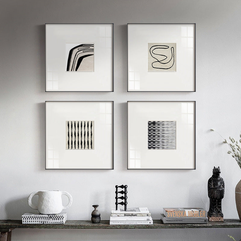 Abstract Textured Framed Art Print