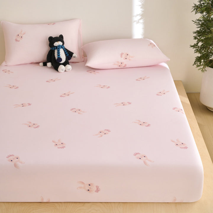 Soft Cotton Playful Patterned Mattress Protector