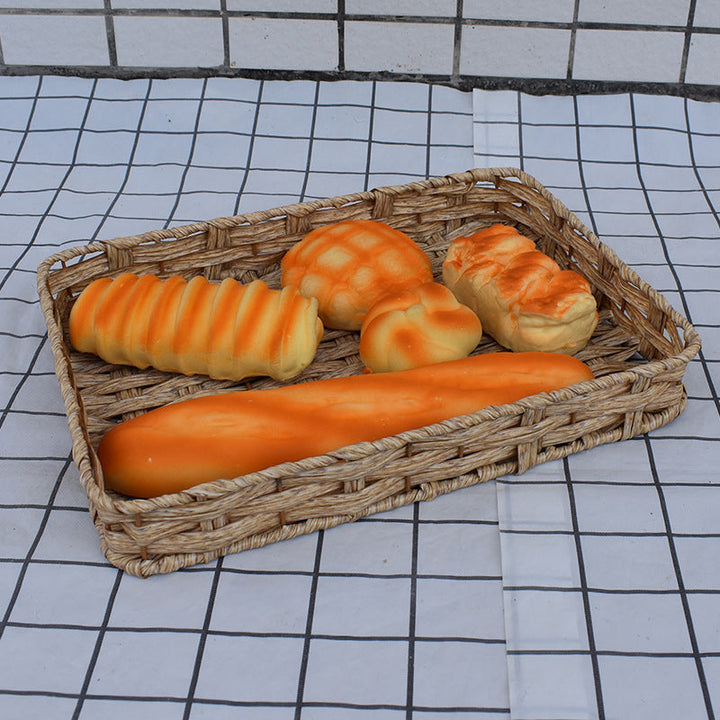 Natural Woven Serving Basket Set