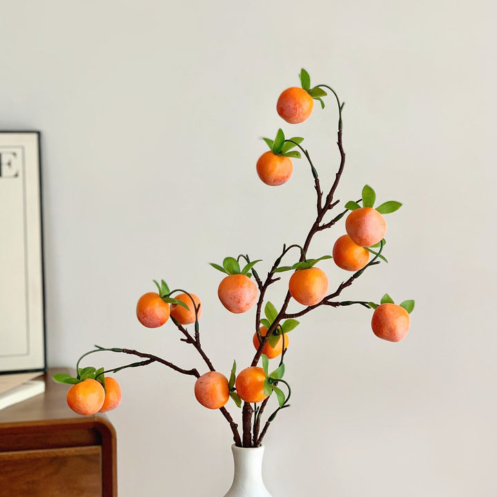 Decorative Artificial Citrus Blossom Arrangement