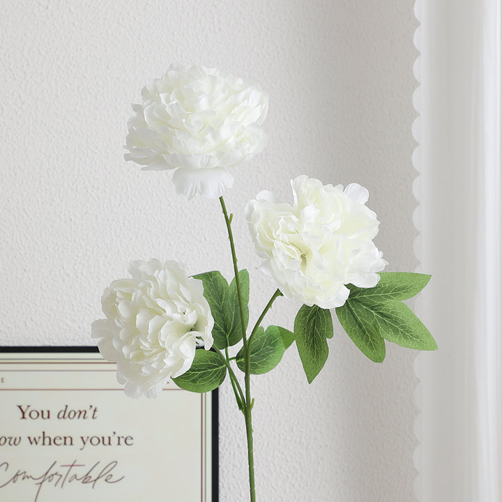 Elegant Artificial Peony Bouquet