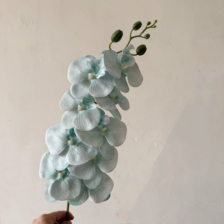 Elegant Faux Orchid Floral Stem