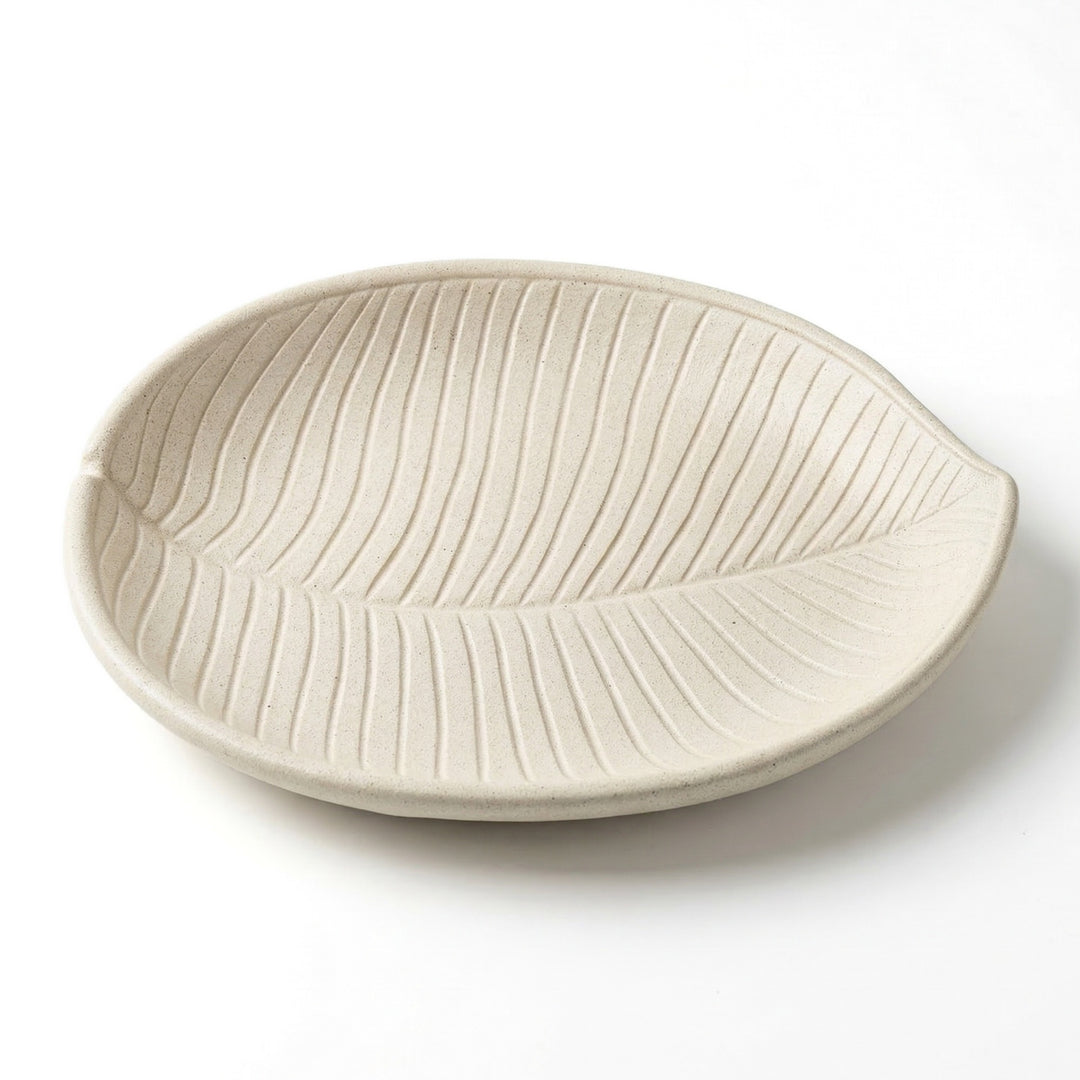 Leaf-Shaped Serving Dish