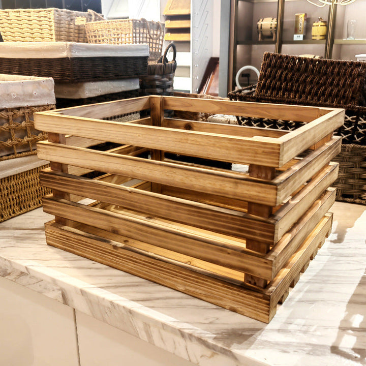 Wooden Storage Crate