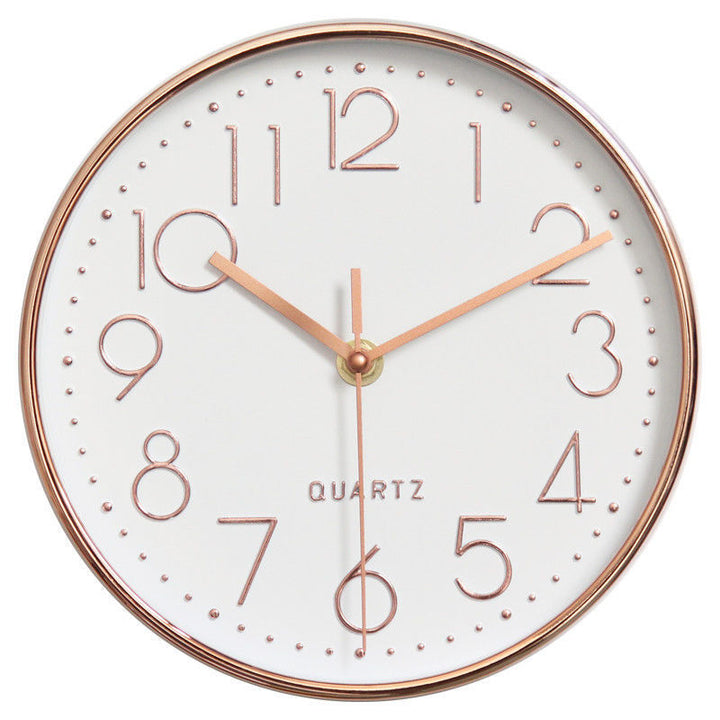 Wall clock in minimalist design