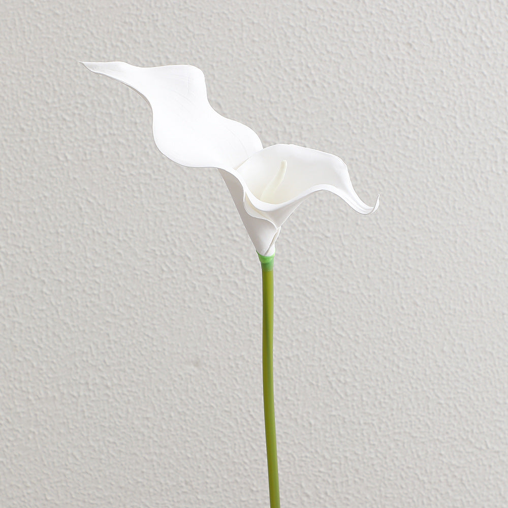 Artificial Calla Blossom Branch with Realistic Details