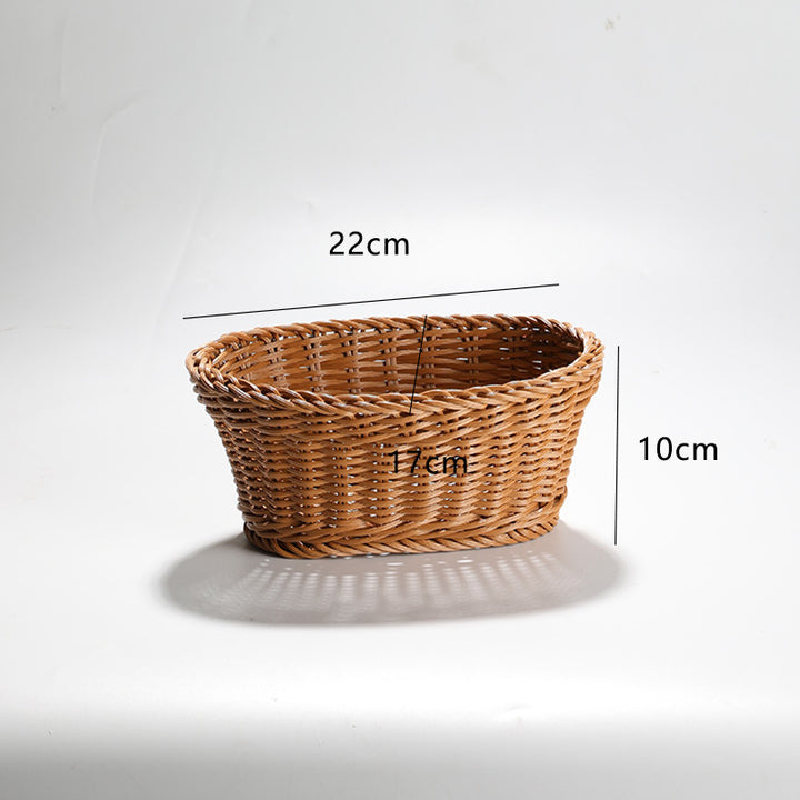 Decorative Braided Fruit Bowl