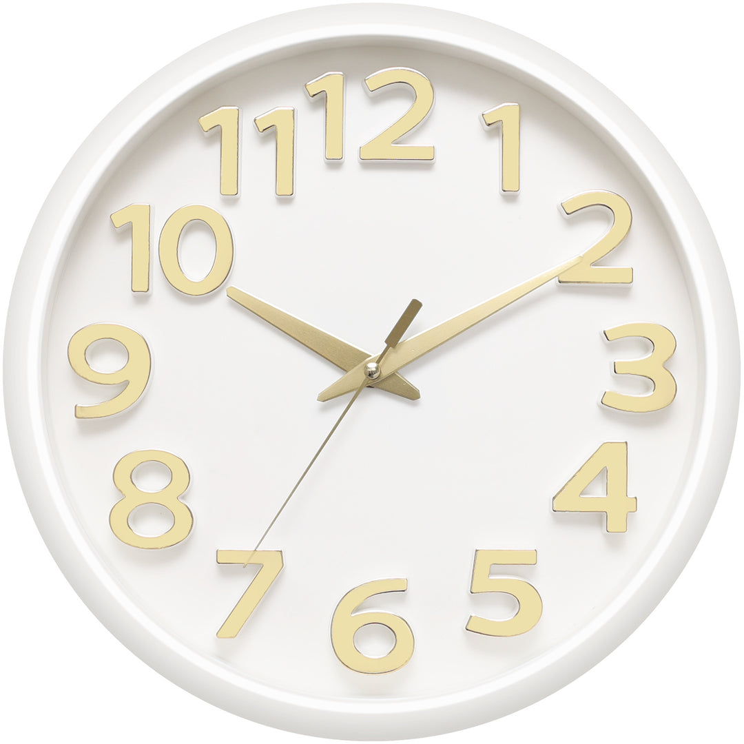 Wall clock in minimalist design
