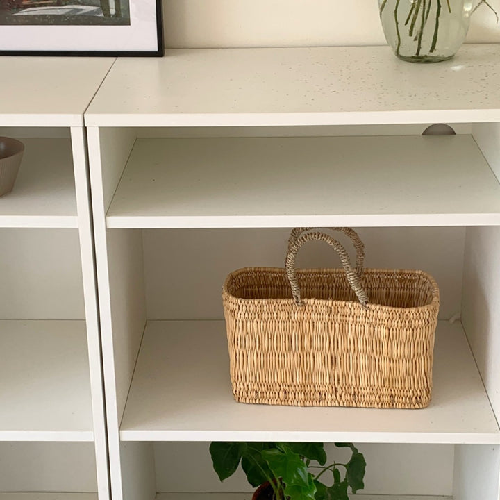 Playful Handwoven Shopping Bag
