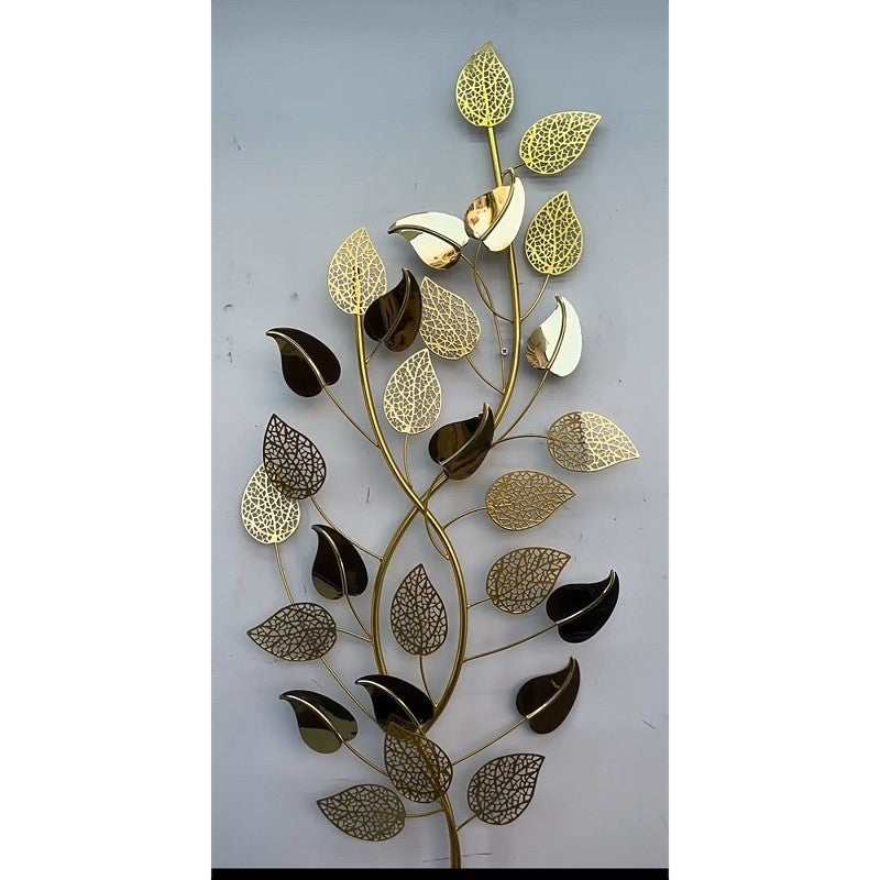 Wall-Mounted Leaf Sculpture