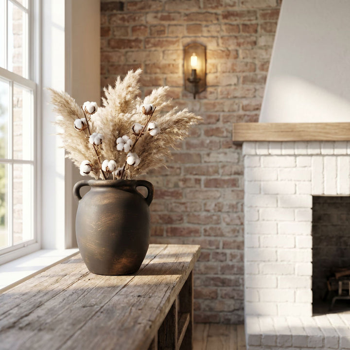 Decorative ceramic vase