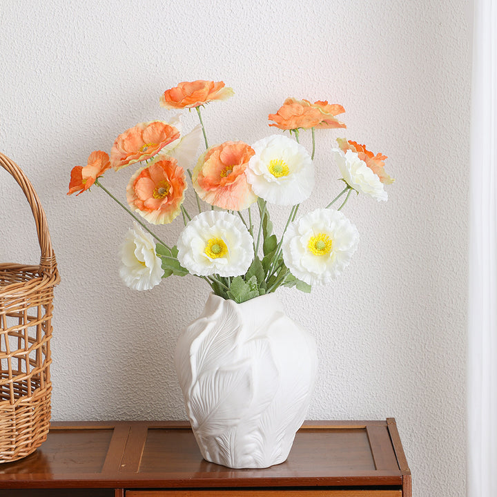 LadiesElegant Artificial Poppy Flower Bouquet